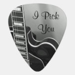 Customizable I Pick You Guitar Pick at Zazzle
