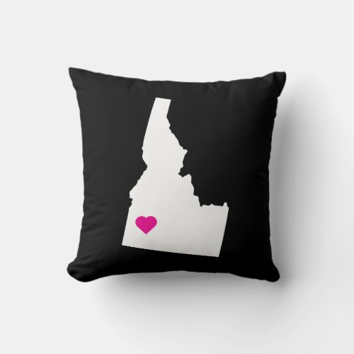 Customizable Idaho State Love Reversible Pillow