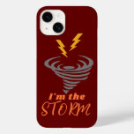 Customizable I'm The Storm Smart Phone Design, Hip Case-Mate iPhone 14 Case