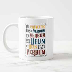 CUSTOMIZABLE In Principio Erat Verbum Large Coffee Mug