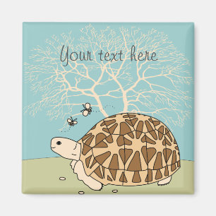Customizable Indian Star Tortoise Magnet