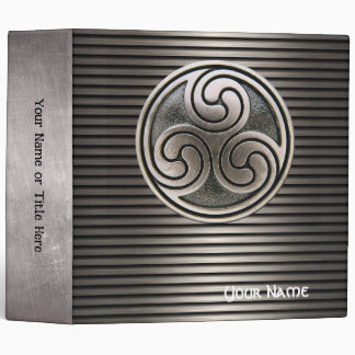 Customizable Industrial Triquetra Binder