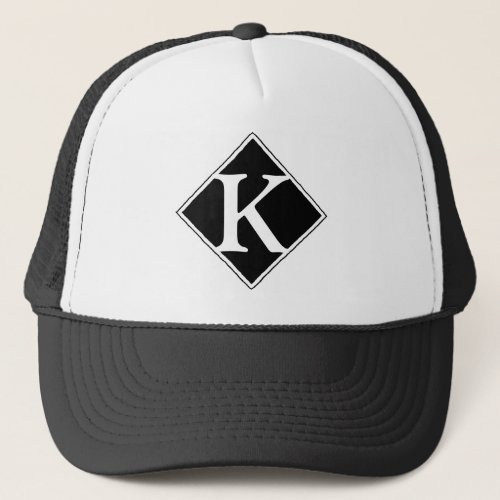 Customizable Initial Trucker Hat