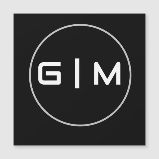 Customizable initials name (Front)