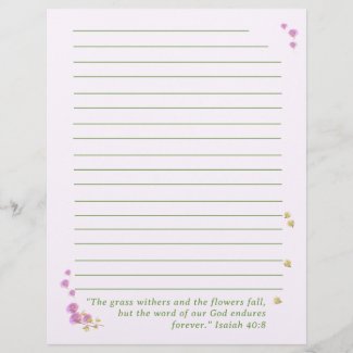 Customizable Inspirational Floral