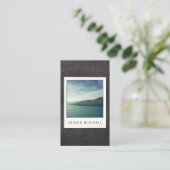 Customizable Instant Photo Card for Photographers (Standing Front)