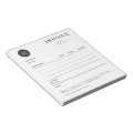 Customizable Invoice Receipt for Small Businesses Notepad | Zazzle