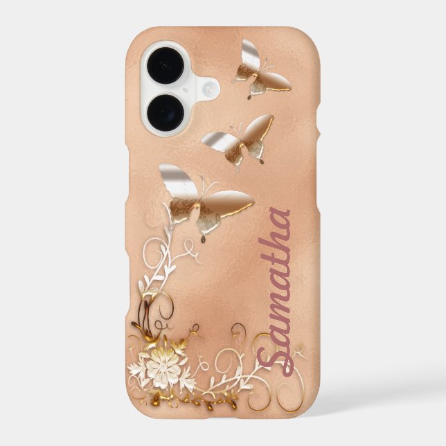Customizable iPhone case barely there (Back)