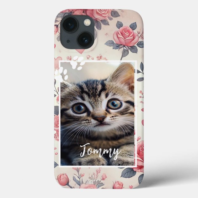 Customizable iPhone Case for Pet Lovers  (Back)