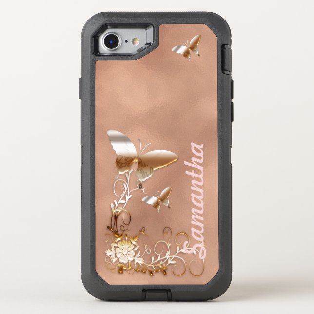 Customizable iPhone Defender series phone case (Back)