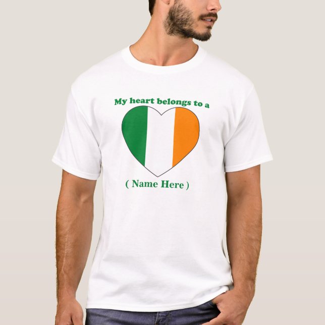 Customizable Ireland T-shirt (Front)
