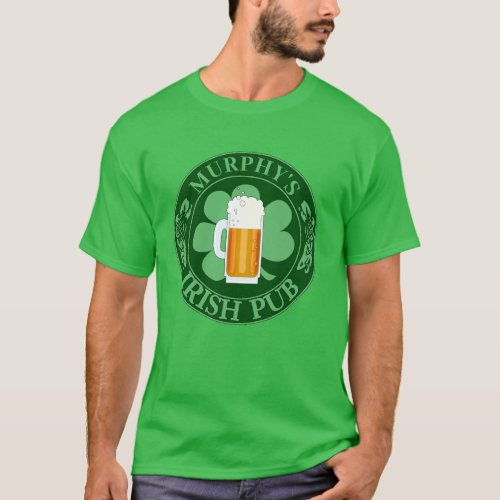 CUSTOMIZABLE IRISH PUB  T_Shirt