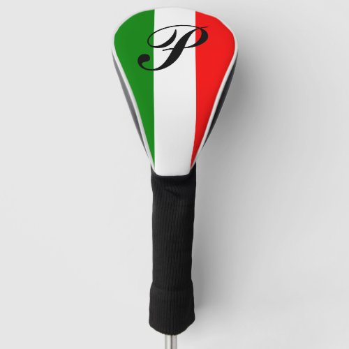 Customizable Italian Golf Club Cover 