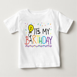 Customizable It's My Birthday Balloon T-Shirt