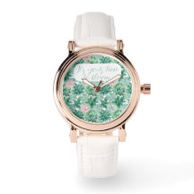 Customizable "It's your time to bloom" succulents