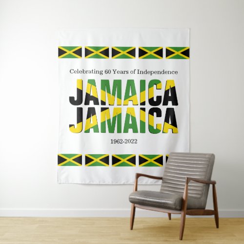 Customizable JAMAICA JAMAICA Tapestry