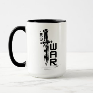 Customizable Japanese War Sword Design Mug
