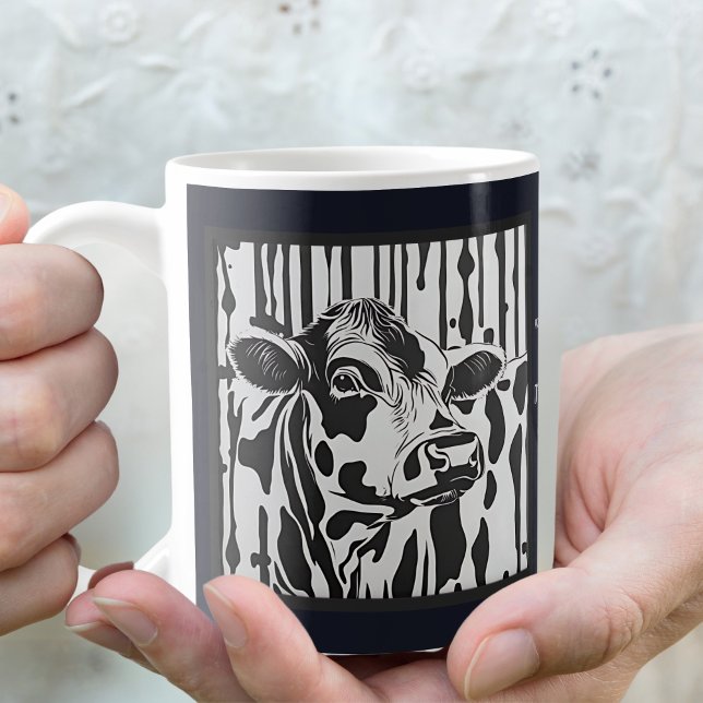 Customizable Jersey Cow  Coffee Mug (Creator Uploaded)