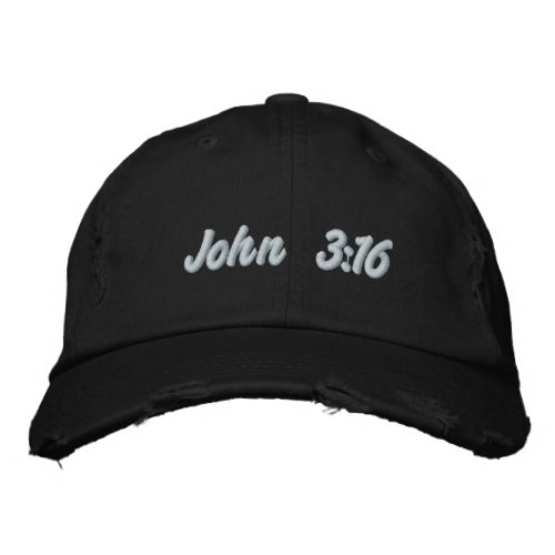 Customizable John 316  Embroidered Baseball Cap