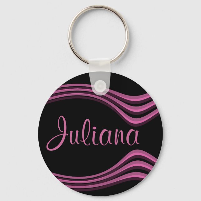 Customizable Juliana Keychain (Front)