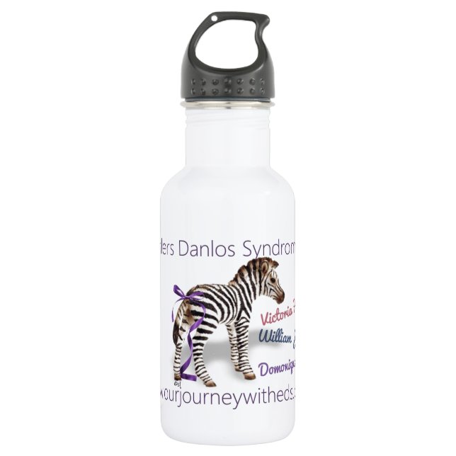 Customizable Just for You Stainless Steel Water Bottle (Front)