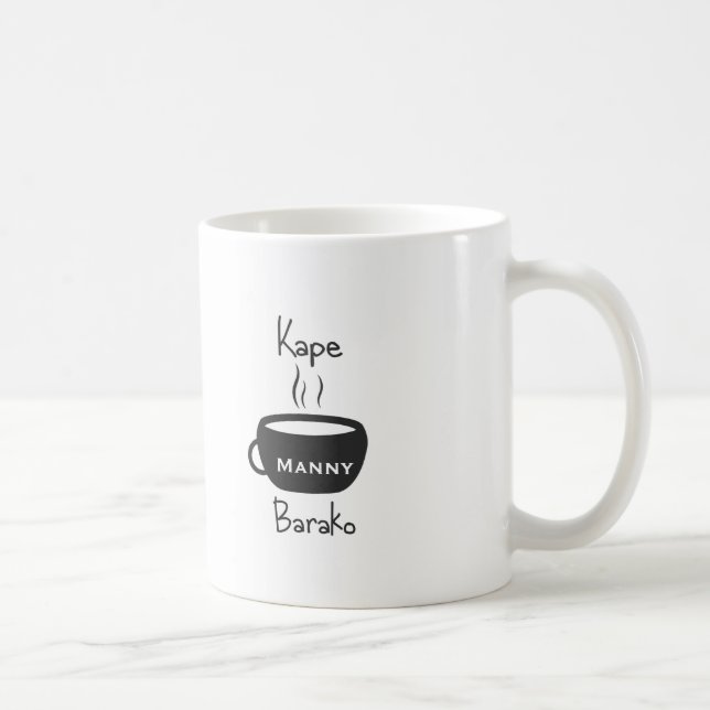 Customizable Kape Barako Coffee Mug (Right)