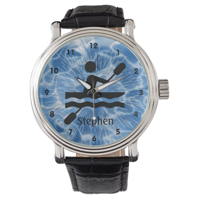 Customizable Kayaking Design Watch (Front)