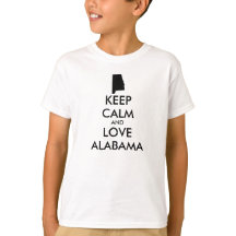 Customizable KEEP CALM and LOVE ALABAMA