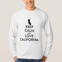 Customizable KEEP CALM and LOVE CALIFORNIA