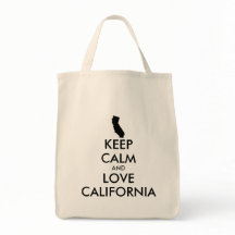 Customizable KEEP CALM and LOVE CALIFORNIA