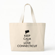 Customizable KEEP CALM and LOVE CONNECTICUT