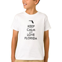 Customizable KEEP CALM and LOVE FLORIDA