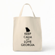 Customizable KEEP CALM and LOVE GEORGIA