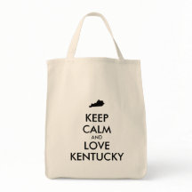 Customizable KEEP CALM and LOVE KENTUCKY