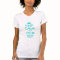 Customizable Keep Calm Shirt for women | Turquoise