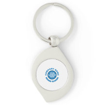 Customizable Keychain with Company Name & Logo