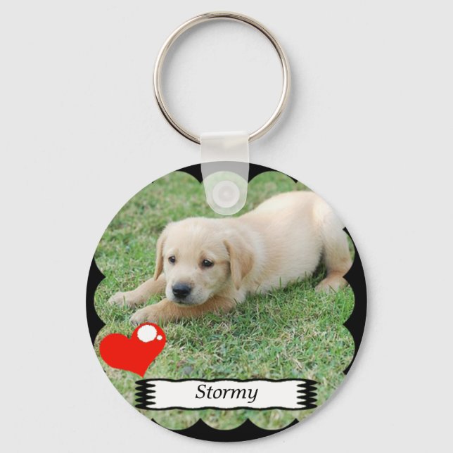 Customizable keychain with your own image (Front)
