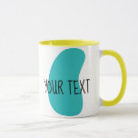 Customizable Kidney Mug<br><div class="desc">Personalize this kidney mug for yourself or someone special!
Write a unique message or simply a name. Your kidney mug can say whatever you like.
You can also change the color of the inside of the mug!</div>