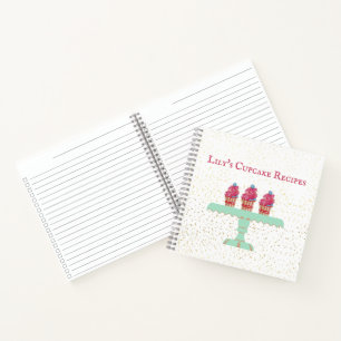 Customizable Kid's Cupcake Recipe Book