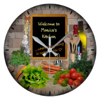 (Customizable) Kitchen Clock