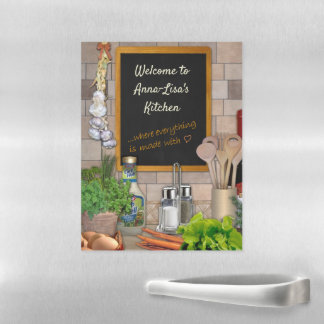 Customizable Kitchen Magnetic Dry Erase Sheet