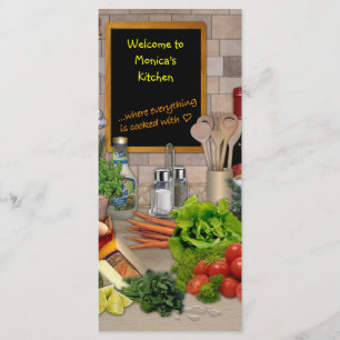 Customizable Kitchen Menu