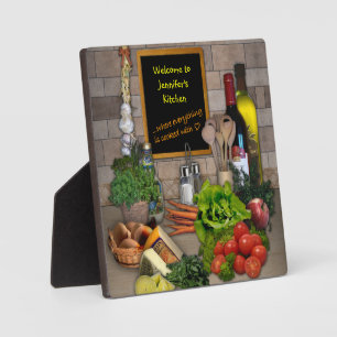 (Customizable) Kitchen Plaque