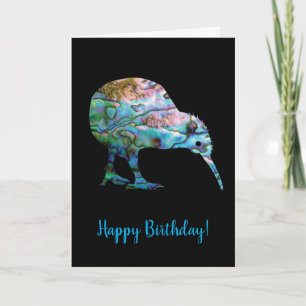 CUSTOMIZABLE KIWI BIRTHDAY CARD