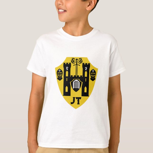 Customizable Knights Shield T-Shirt (Front)
