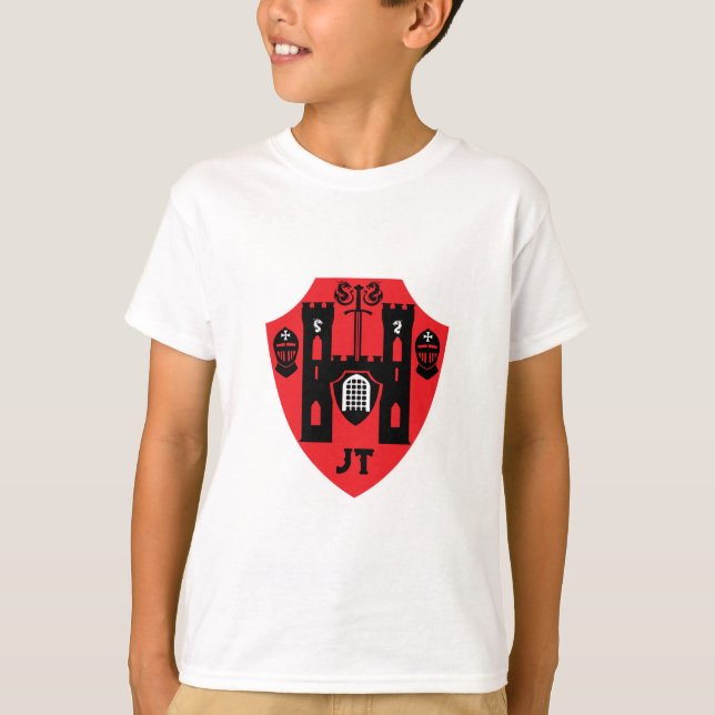 Customizable Knights Shield T-Shirt (Front)