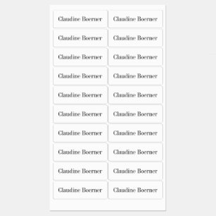 Customizable Labels for Fabric Crafter or Artist