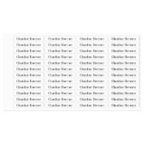 Customizable Labels for Fabric Crafter or Artist Customizable Labels for Fabric Crafter or Artist