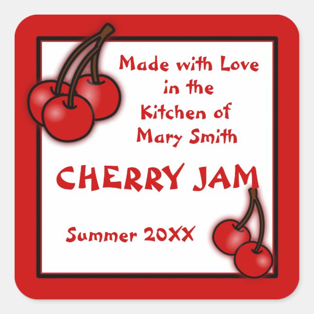 Customizable Labels for Homemade Gifts (Front)