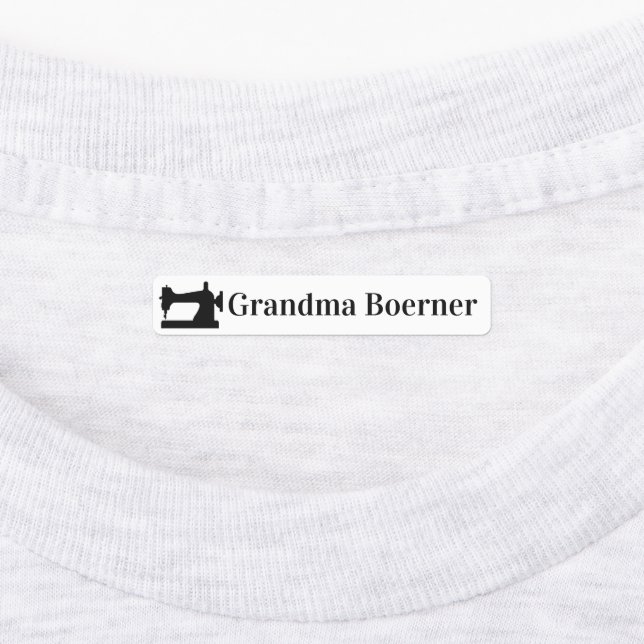 Customizable Labels for Made by you (Affixed)